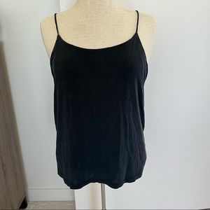 H&M Black Thin Strap Cami Tank